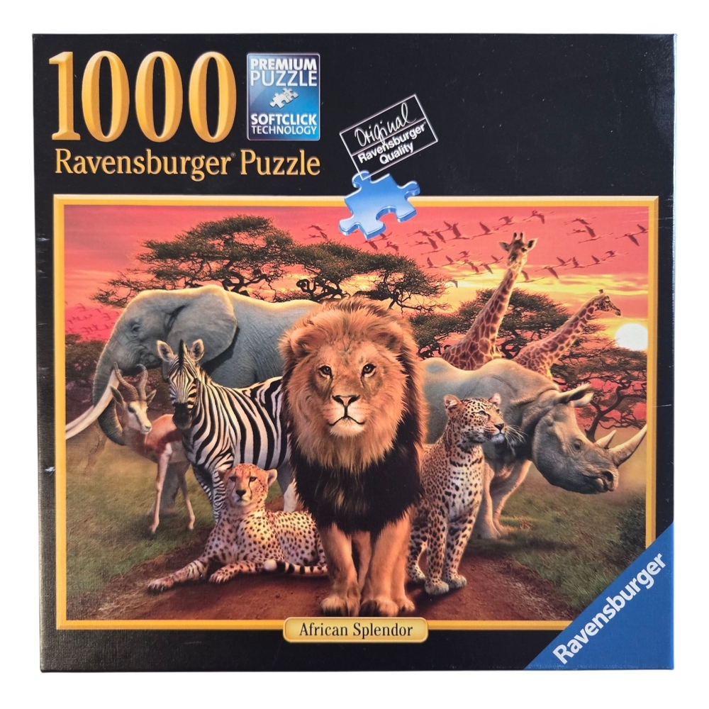 Ravensburger African Splendor 1000 Piece Jigsaw Puzzle